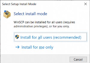 WinSCP - 有能で便利な FTP クライアント