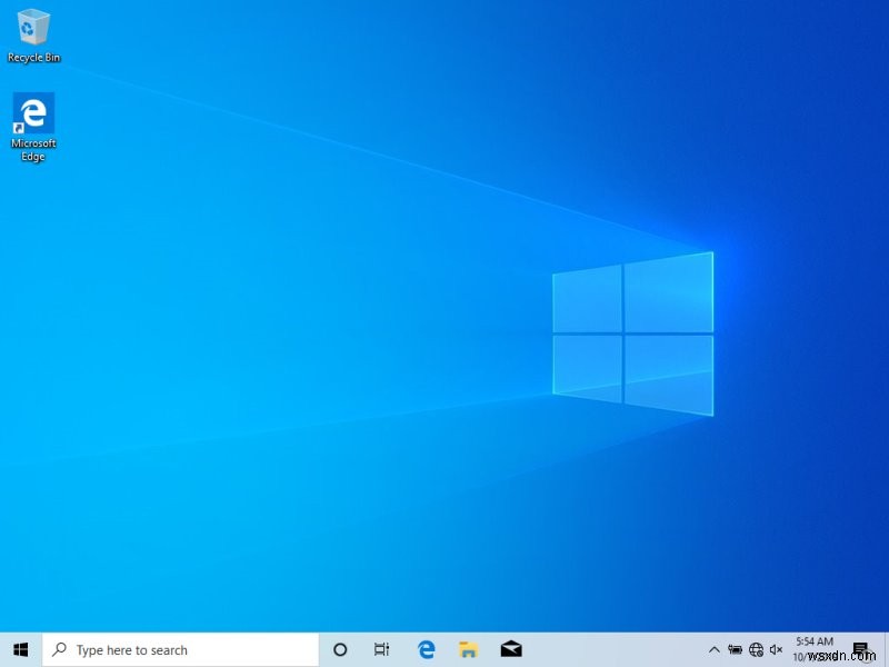 Windows 10 の最近のビルドとローカル アカウントのセットアップ