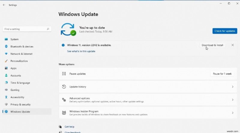 Windows 11 バージョン 22H2 のインストールに失敗しましたか?修正しましょう