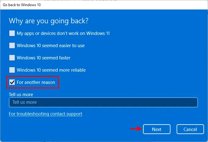 データを失うことなく Windows 11 を 10 にダウングレードする方法 (10 日後)