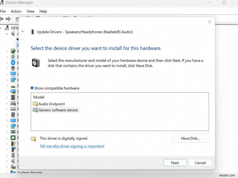 Windows11 または Windows 10 でデバイス ドライバを更新する 4 つの方法
