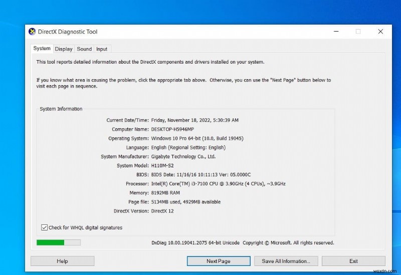 Windows 10 での Directx 12 エラーの診断と修正