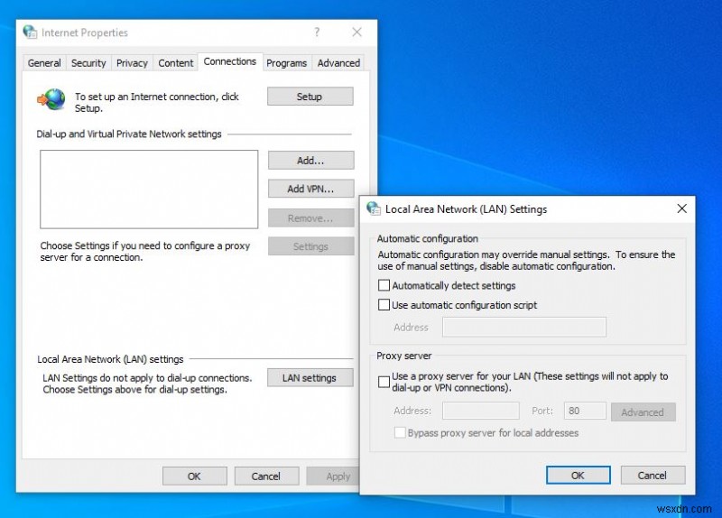 3 Windows 10 でプロキシ設定を無効にするさまざまな方法