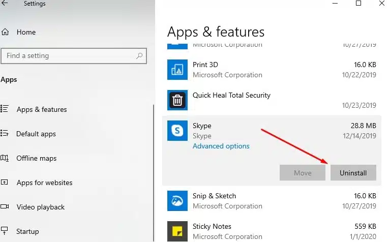 更新後に Skype for Windows 10 が開かない、または応答しませんか?以下の解決策を試してください