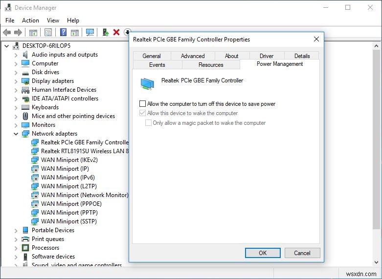 Windows 10 21H2 の更新後、デフォルト ゲートウェイを使用できない