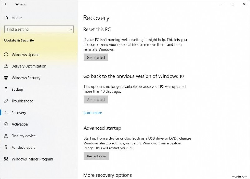 Windows 10 バージョン 21H2 に既定のアプリを再インストールする方法