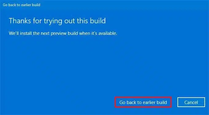 Windows 10 バージョン 22H2 の機能更新プログラムをアンインストールする 3 つの方法