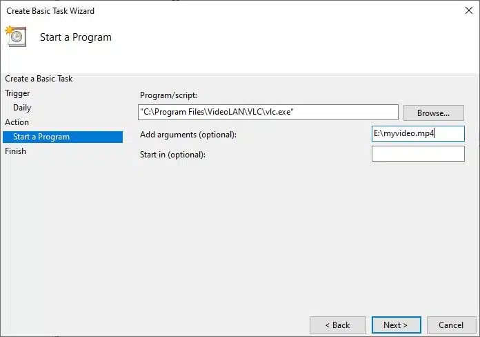 Windows 10 で特定の時間にプログラムを実行するようにスケジュールする方法