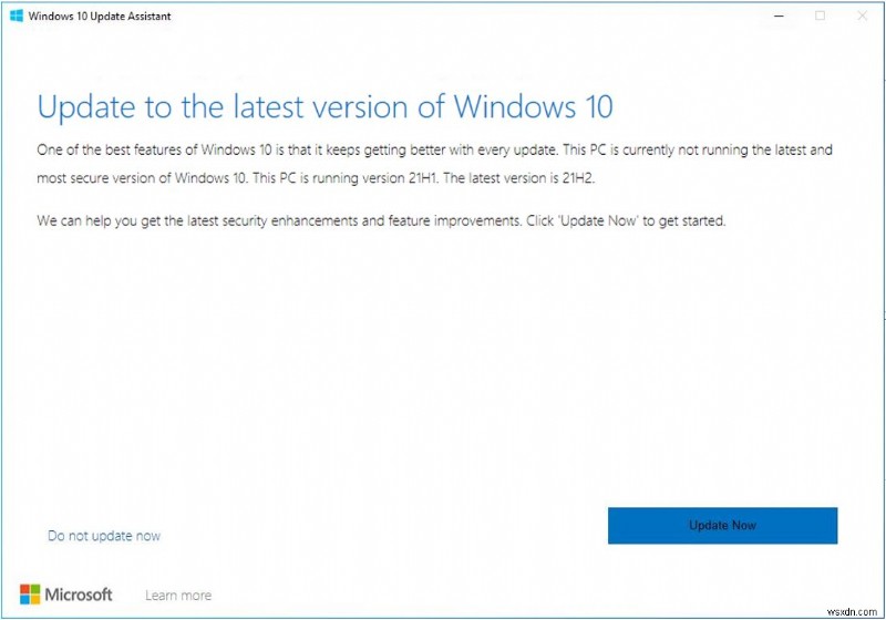 Windows 10 バージョン 21H2 の機能更新プログラムをインストールできませんでした (5 つのクイック ソリューション)
