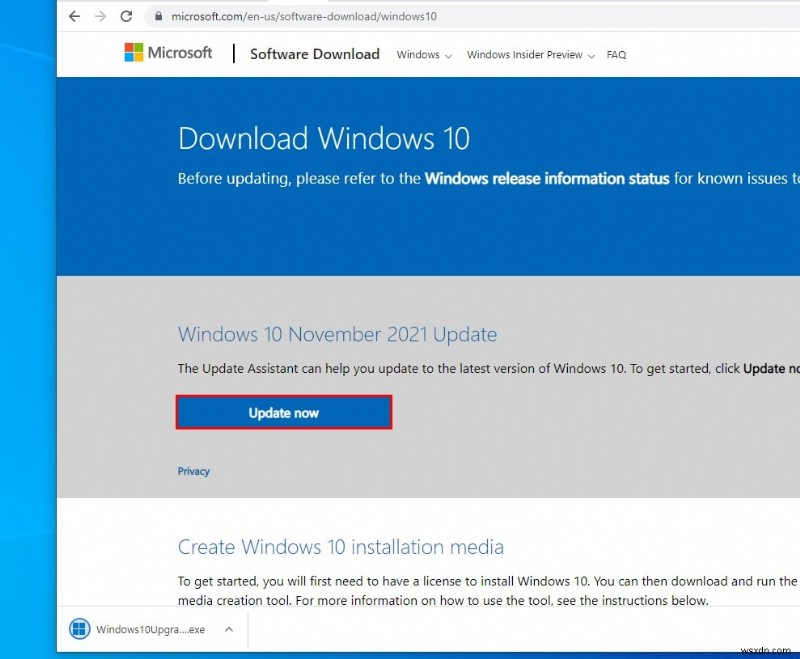 2021 年 11 月の Windows 10 アップデート v21H2 がリリースされました。今すぐ入手する方法はこちら