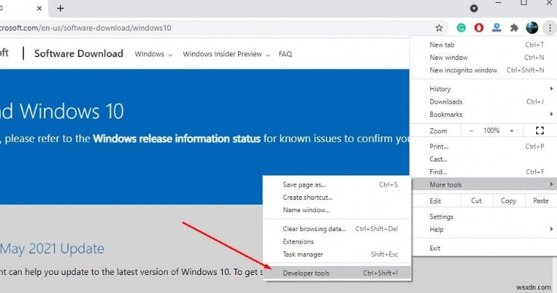Windows 10 21H1 Build 19043 の公式 ISO イメージをダウンロードする