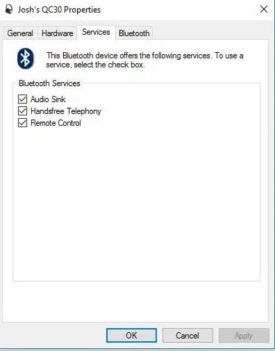 解決:Windows 10 の再生デバイスに Bluetooth ヘッドセットが表示されない