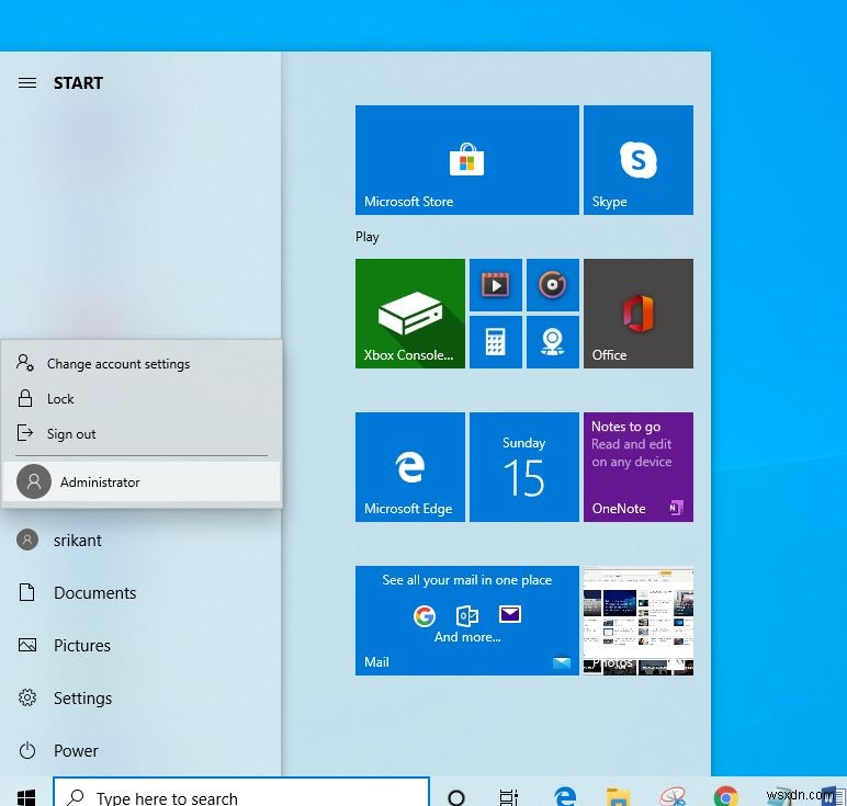 Windows 10、8.1、および 7 で非表示の管理者アカウントを有効にする方法