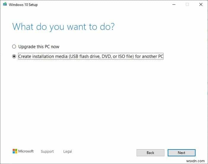 ISO イメージから Windows 10 を起動可能な USB にする方法 (2 つの公式な方法)