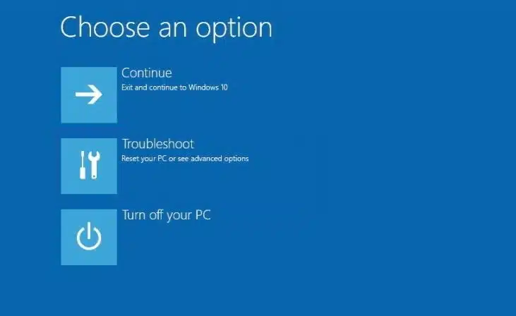 Windows 10 にサインインした後、空白または黒い画面にカーソルが表示される