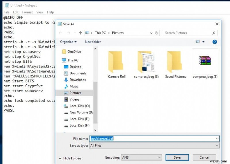 Windows 10 で Windows Update コンポーネントをリセットする方法 (更新済み)