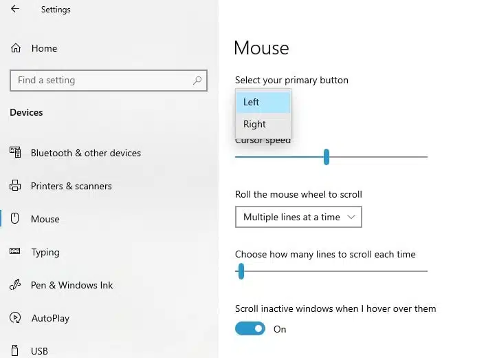 解決済み:マウスの左クリック ボタンが Windows 10 で機能しない