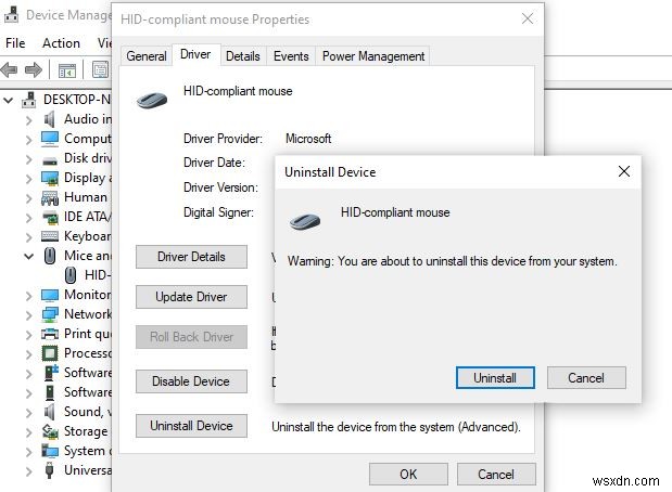 解決済み:マウスの左クリック ボタンが Windows 10 で機能しない