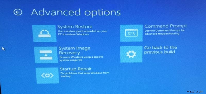 変更を元に戻す Windows 更新の構成エラーを修正