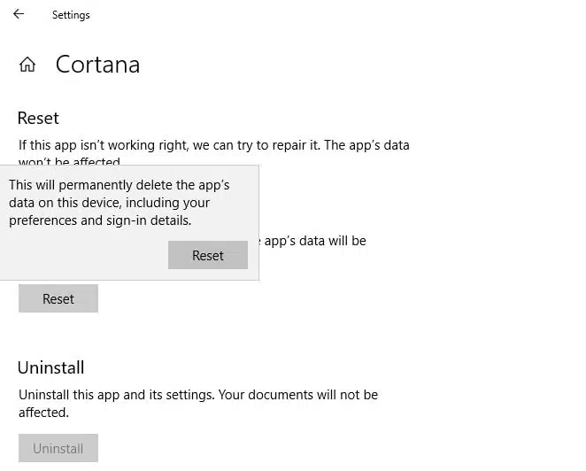 解決済み:Cortana が Windows 10 バージョン 22H2 で動作しない