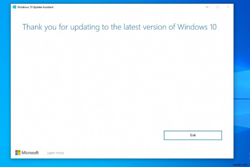 Update Assistant ツールを使用した Windows 10 22H2 のダウンロード