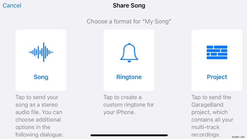 曲から iPhone の着信音を無料で作成する方法