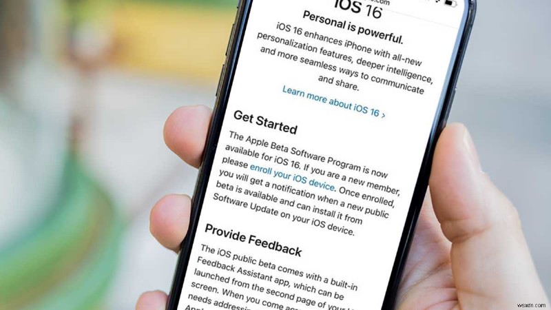 iOS 16 ベータ版を今すぐダウンロードしてインストールする方法