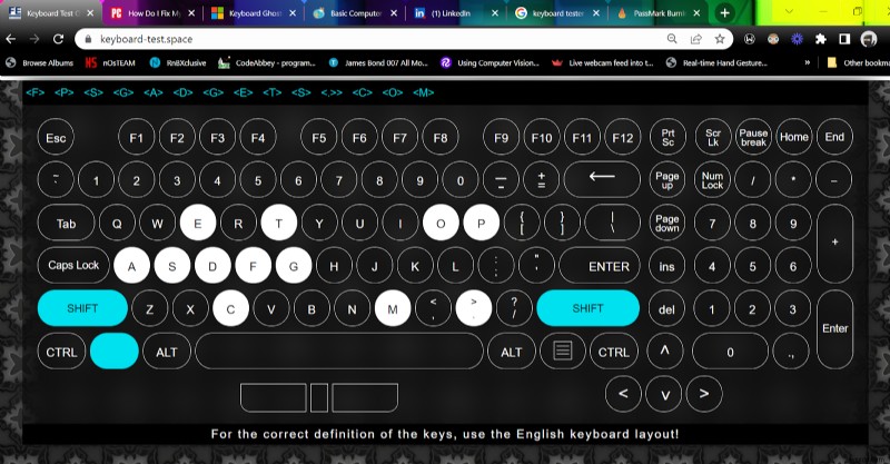 ゲーミング キーボード テスターのリストとテスターの適切な使用方法