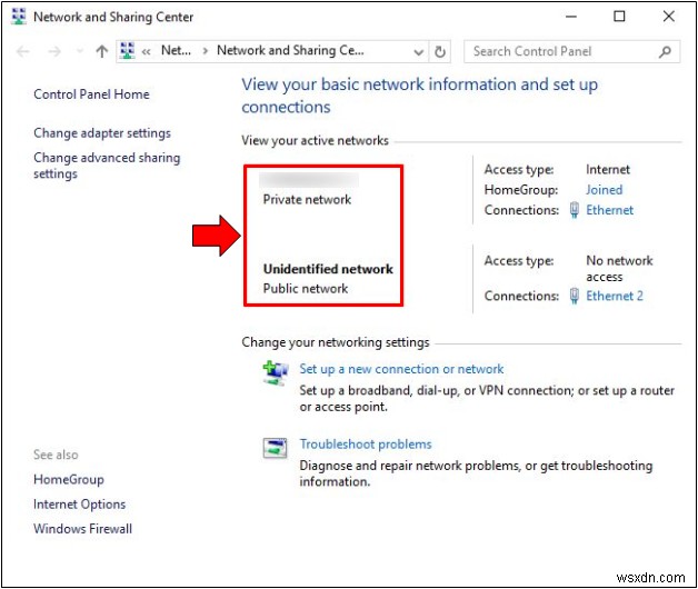 Windows 7、8.1、および Windows 10 でネットワーク ロケーションを変更する方法