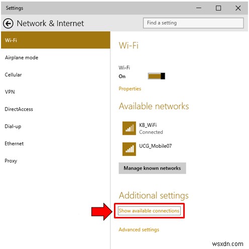 Windows 10 でワイヤレス ネットワークに接続する方法