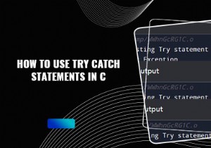 C で Try-Catch エラー処理をマスターする:実践ガイド 