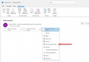 すべての Outlook 電子メール添付ファイルを一度にダウンロード – クイック＆簡単ガイド 