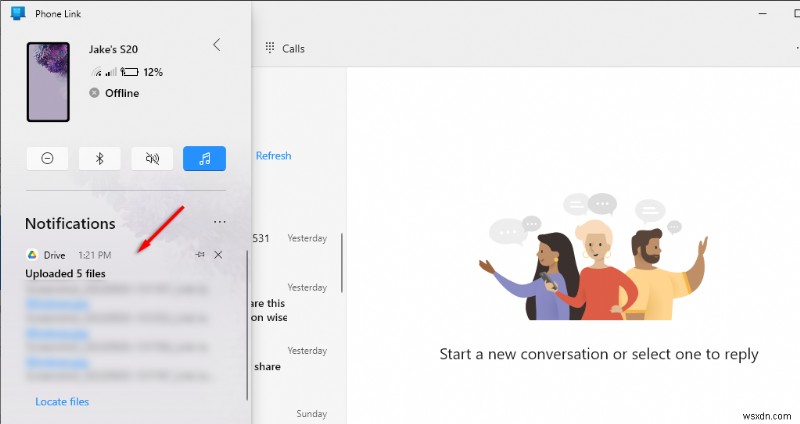 Microsoft の Phone Link アプリを発見:携帯電話を Windows にシームレスに接続 