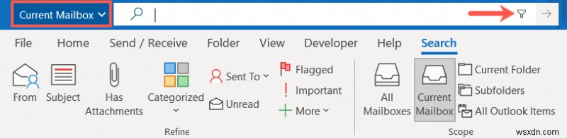 Outlook で先週のメールをすばやく見つける:ステップバイステップの日付検索ガイド 