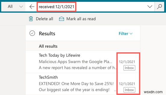 Outlook で先週のメールをすばやく見つける:ステップバイステップの日付検索ガイド 
