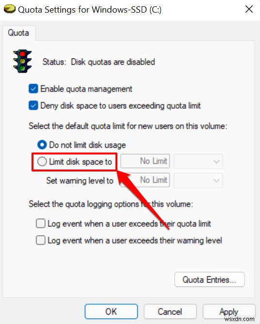Windows 11 のマスター ディスク クォータ:ステップバイステップ ガイド 