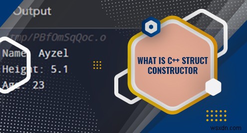 C++ 構造体コンストラクターの理解:目的、構文、および使用法 