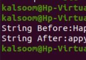 C++ で文字列から最初の文字を効率的に削除する 