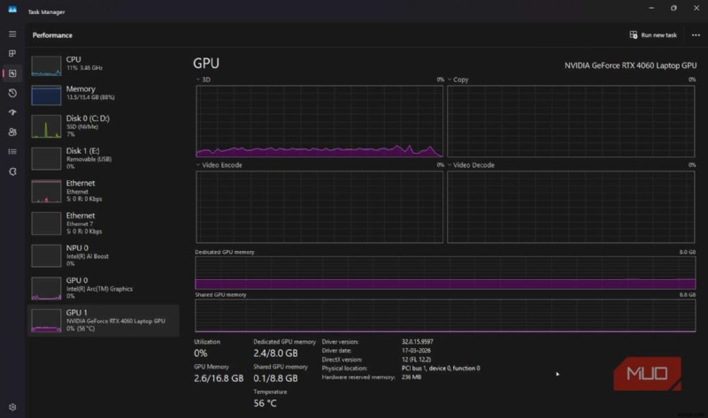 タスク マネージャーが GPU メモリについて誤って報告するもの:本当の話 