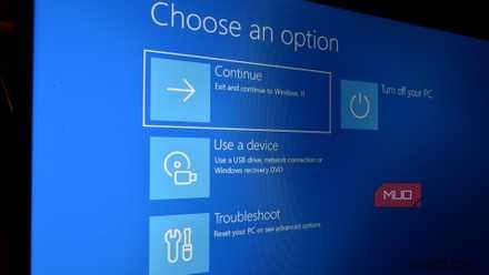 Windows 11 の組み込み自己修復モードを発見 - USB は不要 