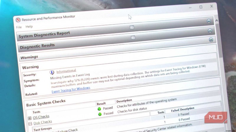 PC の速度低下を特定する Windows コマンドを発見する 