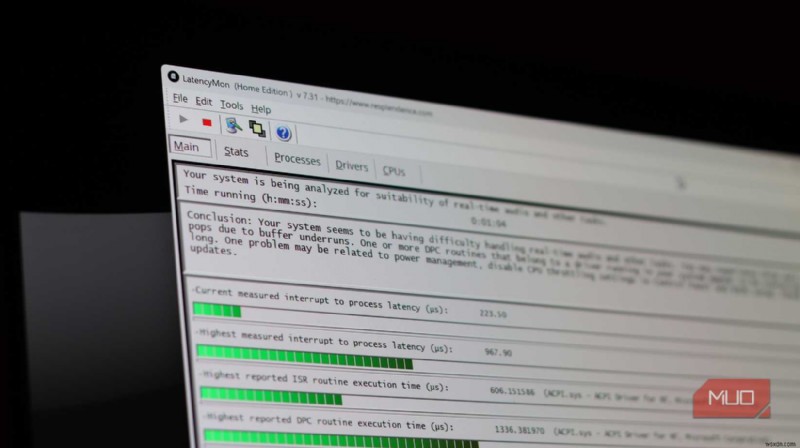 PC のパフォーマンスのボトルネックを特定する無料ツールを発見 