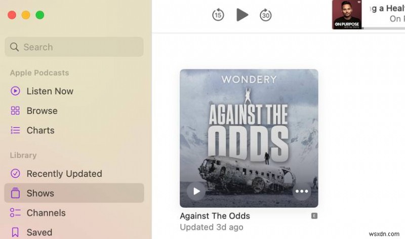macOS で Podcasts アプリを使いこなす:ステップバイステップの初心者ガイド 