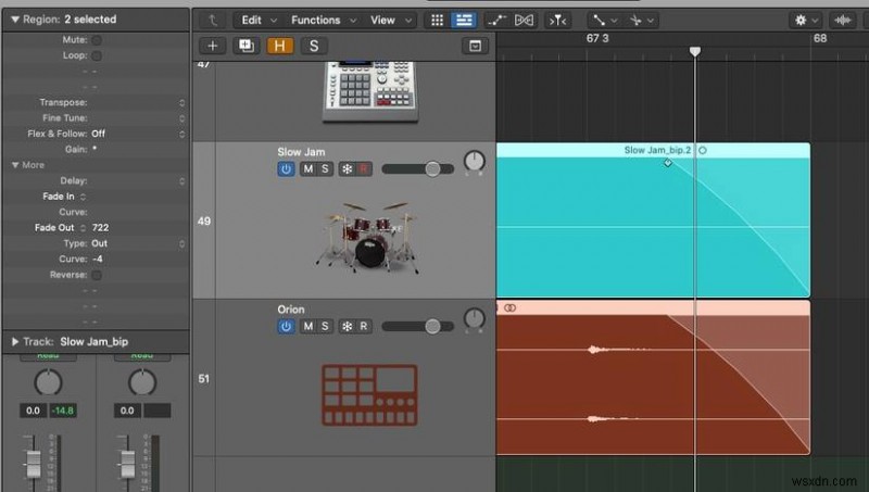 Logic Pro でのスムーズなオーディオ フェード:プロレベルのクイック ガイド 