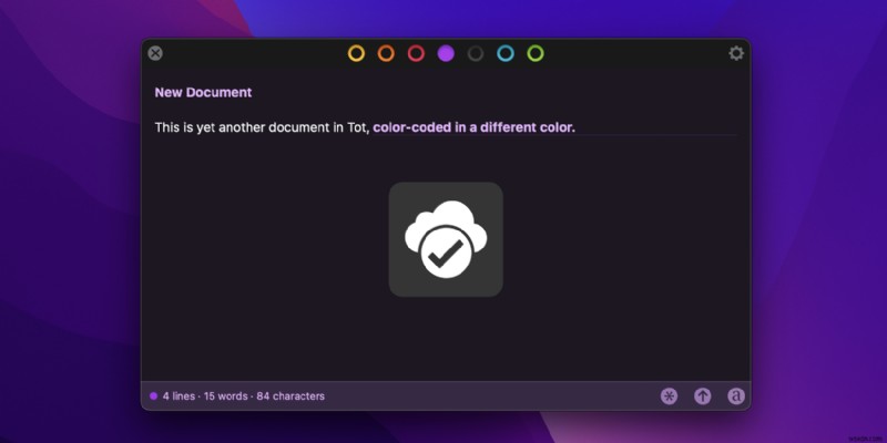 すべての Mac ユーザーにとって必須のクリーンでシンプルなメモ取りアプリ 