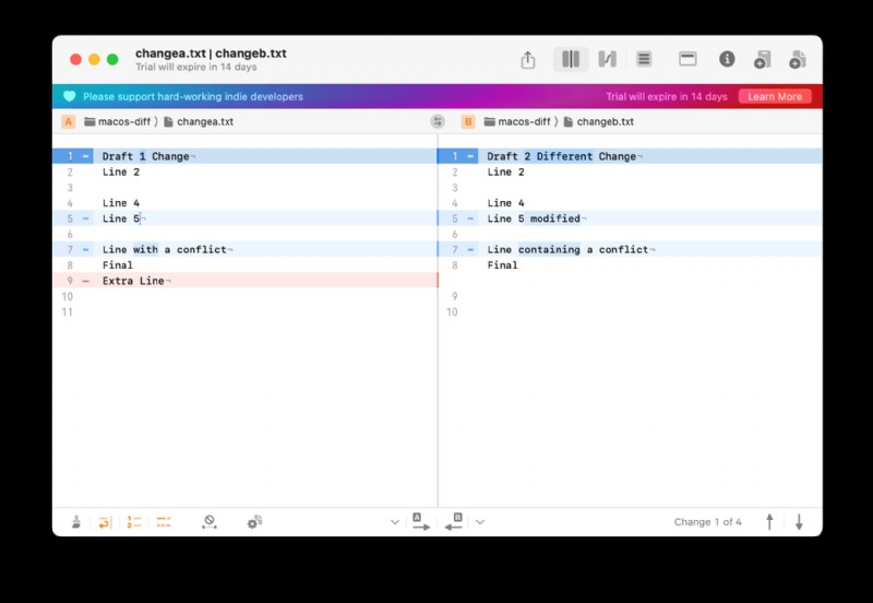 トップ 5 Mac Diff ツール – 自信を持ってファイルを比較およびマージ 