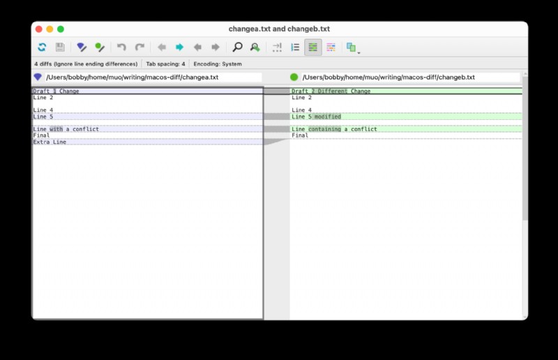 トップ 5 Mac Diff ツール – 自信を持ってファイルを比較およびマージ 
