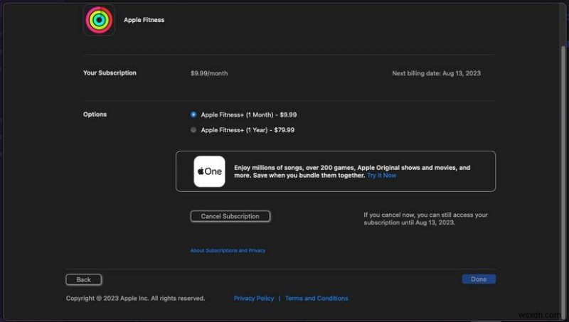 Mac で Apple およびサードパーティのサブスクリプションを簡単にキャンセル 