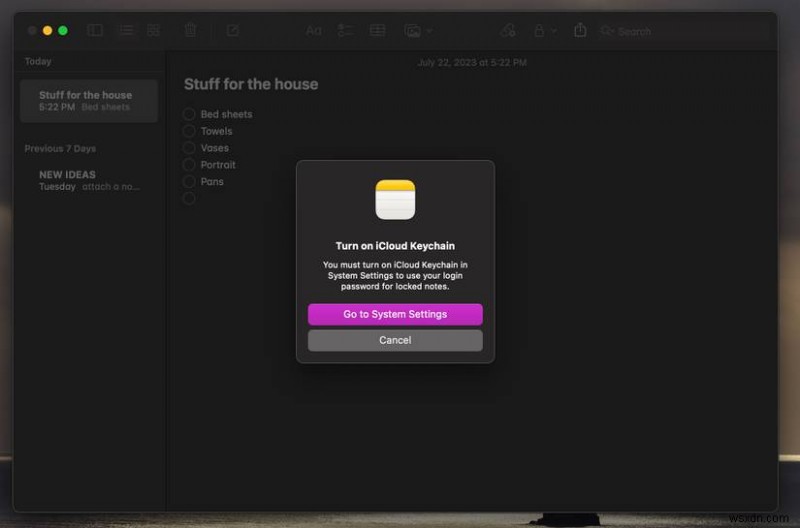 macOS でメモを保護する:メモをロックするためのステップバイステップ ガイド 