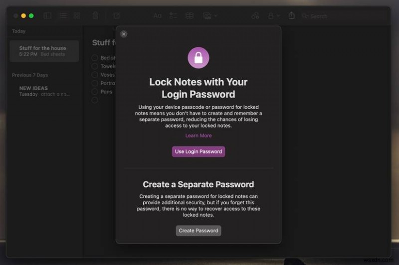 macOS でメモを保護する:メモをロックするためのステップバイステップ ガイド 